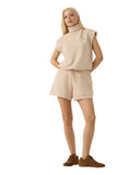 Guess Γυναικείο Σορτς Olympe V6YD05K4316-G1L9  Μπεζ