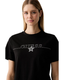 Guess Γυναικείο T-Shirt Agena V6YI05K4272-JBLK Μαύρο