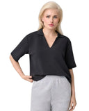 Guess Γυναικεία Μπλούζα Lyra Polo V6YP08K4310-A92S Μαύρο