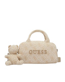 Guess Γυναικεία Τσάντα Sponge Crossbody V6YZ05K4470-FNMZ Μπεζ