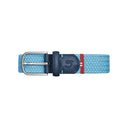 La Boucle Ανδρική Ζώνη Πλεκτή Vancouver  B10-100136 Light Blue