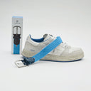 La Boucle Ανδρική Ζώνη Πλεκτή Vancouver  B10-100136 Light Blue