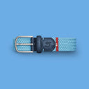 La Boucle Ανδρική Ζώνη Πλεκτή Vancouver  B10-100136 Light Blue