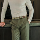 La Boucle Ανδρική Ζώνη Πλεκτή Verbier B10-100545 Desert Taupe
