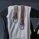 La Boucle Ανδρική Ζώνη Πλεκτή Verbier B10-100545 Desert Taupe