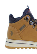 U.S. Polo Assn. Ανδρικά Δερμάτινα Μποτάκια VIKING002-CUO012 Κίτρινο