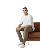 The Bostonians Ανδρικό Παντελόνι Chinos Dobby 3CN1783T76A|B422BG Μπεζ