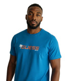 Guess Jeans Ανδρικό T-Shirt M5GI06I3Z14-A71I Τυρκουάζ