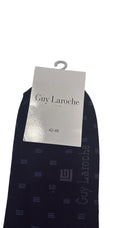 Guy Laroche Ανδρικές Κάλτσες Με Σχέδια ONE SIZE 42-46 1554GL Μαύρο