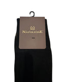 Monte Napoleone Ανδρικές Κάλτσες Bamboo ONE SIZE 42-46 262-97-0365 Μαύρο