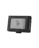 U.S. Polo Assn. Ανδρικό Πορτοφόλι Καρτοθήκη Oak Wood AIU262767MHA000 Μαύρο