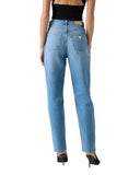 Guess Γυναικείο Παντελόνι Denim New Mom W6YA3JD1542-TEMD Μπλε
