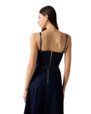 Guess Γυναικεία Μπλουζα Τοπ Zelda W6YH15D1351-TCDL Σκούρο Μπλε