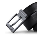 Ανδρική Ζώνη Δερμάτινη William Polo 20030 Black - 1-20cm