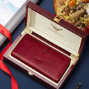 Δερμάτινο Ανδρικό πορτοφόλι William Polo 218163 red