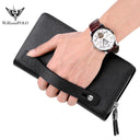 Δερμάτινο Ανδρικό πορτοφόλι William Polo 312 black
