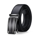 Ανδρική Ζώνη Δερμάτινη William Polo P24PD μαύρο - 1-10cm