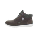 U.S. Polo Assn. Ανδρικά Δερμάτινα Μποτάκια YGOR008-DBR003 Καφέ