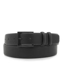 Guy Laroche Ανδρική Δερμάτινη Ζώνη Leather Belt GL F257/1 Μαύρο
