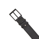 Guy Laroche Ανδρική Δερμάτινη Ζώνη Leather Belt GL F257/1 Μαύρο