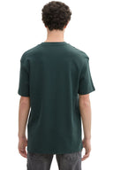 Tom Tailor Ανδρική Μπλούζα Relaxed Structured T-Shirt  1040879-10362 Πράσινο