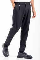 Παντελόνι Vittorio 500-2526-ALBERTO BLACK Μαύρο