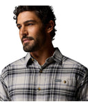 Columbia Ανδρικό Πουκάμισο Cornell Woods Flannel 1617951-027 Γκρι