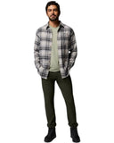 Columbia Ανδρικό Πουκάμισο Cornell Woods Flannel 1617951-027 Γκρι