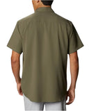 Columbia Ανδρικό Πουκάμισο Κοντομάνικο Utilizer™ II Solid 1577762-397 Πράσινο