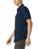 Columbia Ανδρικό Πουκάμισο Κοντομάνικο Utilizer™ II Solid 1577762-464 Μπλε