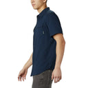 Columbia Ανδρικό Πουκάμισο Κοντομάνικο Utilizer™ II Solid 1577762-464 Μπλε