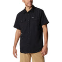 Columbia Ανδρικό Πουκάμισο Κοντομάνικο Utilizer™ II Solid 1577762-011 Μαύρο