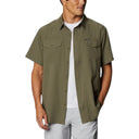 Columbia Ανδρικό Πουκάμισο Κοντομάνικο Utilizer™ II Solid 1577762-397 Πράσινο