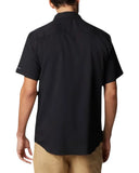 Columbia Ανδρικό Πουκάμισο Κοντομάνικο Utilizer™ II Solid 1577762-011 Μαύρο