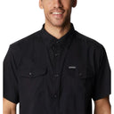 Columbia Ανδρικό Πουκάμισο Κοντομάνικο Utilizer™ II Solid 1577762-011 Μαύρο