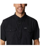 Columbia Ανδρικό Πουκάμισο Κοντομάνικο Utilizer™ II Solid 1577762-011 Μαύρο