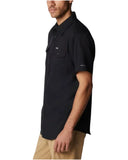Columbia Ανδρικό Πουκάμισο Κοντομάνικο Utilizer™ II Solid 1577762-011 Μαύρο