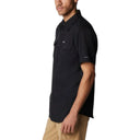 Columbia Ανδρικό Πουκάμισο Κοντομάνικο Utilizer™ II Solid 1577762-011 Μαύρο