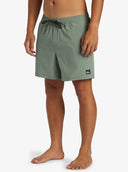 Quiksilver Ανδρικό Μαγιό Surfsilk Solid Volley 16" AQYJV03141-GLW0 Πράσινο