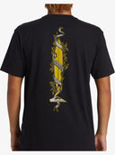 Quiksilver Step Up Ανδρικό T-Shirt EQYZT09563-KVJ0 Μαύρο