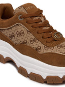 Guess Γυναικεία Sneakers FLPBT3FAL12-BEIBR Καφέ