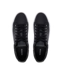 Guess Ανδρικό Δερμάτινο Παπούτσι Pravi FMJAVILEA12-Black Μαύρο
