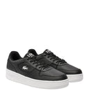 Lacoste Ανδρικά Δερμάτινα Sneakers Set 224 748SMA0018312-BLK WHT Μαύρο