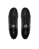 Lacoste Ανδρικά Δερμάτινα Sneakers Set 224 748SMA0018312-BLK WHT Μαύρο