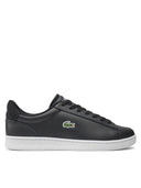 Lacoste Ανδρικά Δερμάτινα Sneakers Carnaby Set 48SMA0011312 BLK/WHT Μαύρο