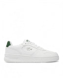 Lacoste Ανδρικά Δερμάτινα Sneakers Set 224 748SMA00181R5 WHT/DK GRN Λευκό