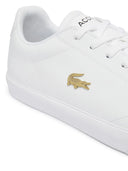 Lacoste Ανδρικά Δερμάτινα Sneakers Lerond Set 50CMA001621G Λευκό