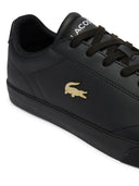 Lacoste Ανδρικά Δερμάτινα Sneakers Lerond Set 50CMA001602H Μαύρο