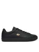 Lacoste Ανδρικά Δερμάτινα Sneakers Lerond Set 50CMA001602H Μαύρο