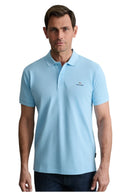 Navy & Green Ανδρική Μπλούζα Πόλο Κοντομάνικη 24GE.300.9 Baby Blue Σιέλ